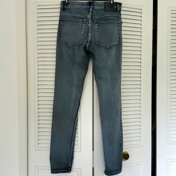 Like new! HT Social Collison teal skinny jeans - Picture 6 of 9